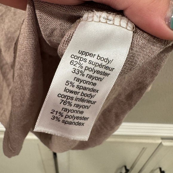 2/$10 Waffle Colorblock Mixer Tee - Picture 4 of 5